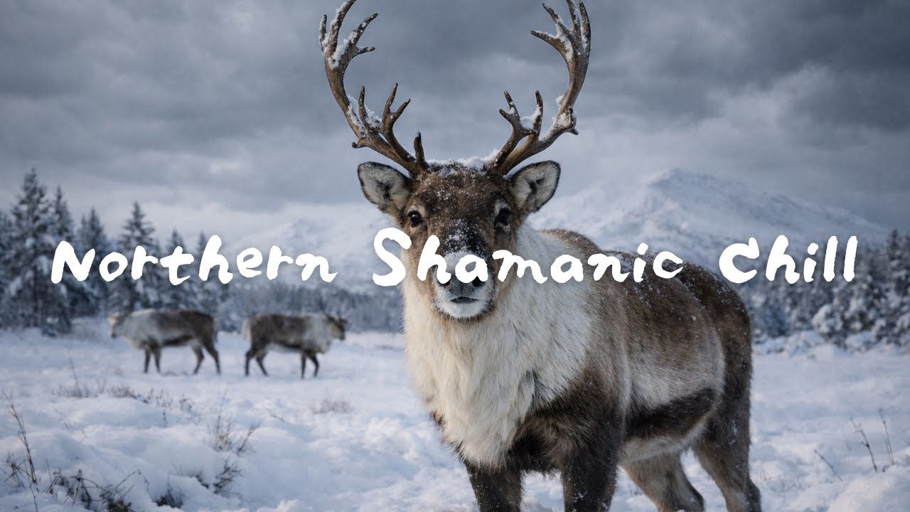 1-Hour Snow Forest Yoik/Shamanic Ambient for Relaxation & Focus