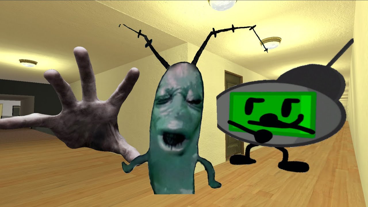 Scary Hand, Plankton Aughh And Toma Toma Nextbot Gmod