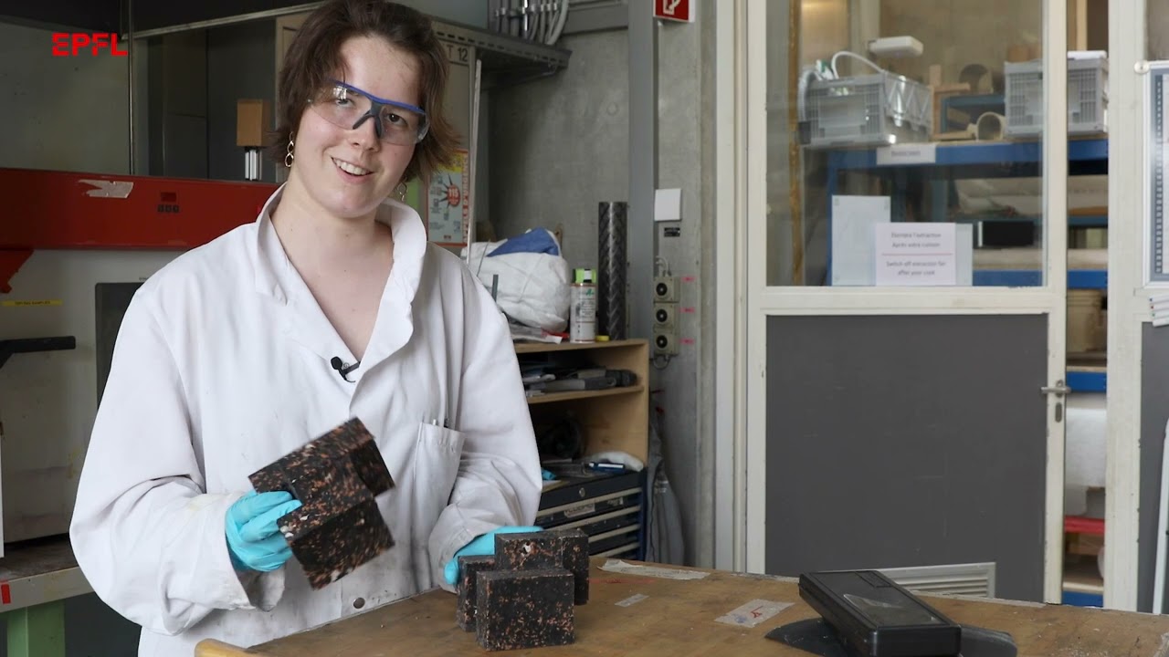 Projet de master, Briques de thermoplastiques recycl&eacute;s