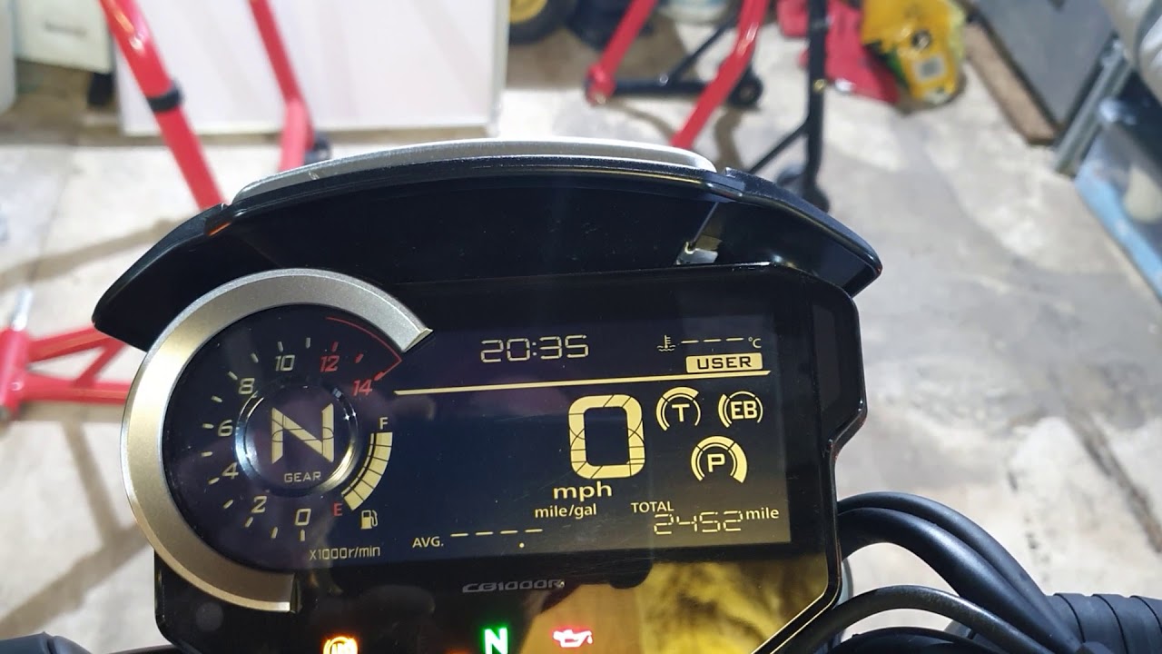 Honda CB1000R daft light thingy.