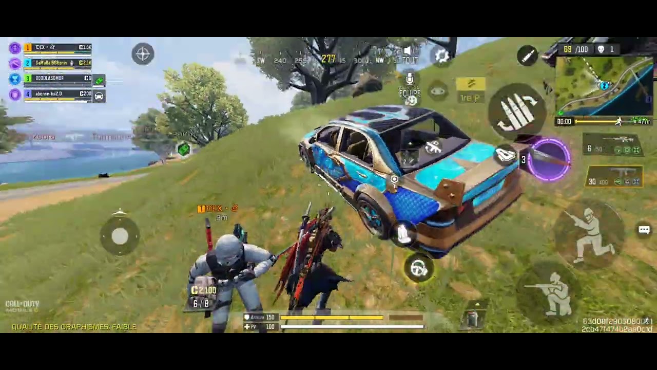 Call of duty mobile : partie sur blackout👈🫡🥷