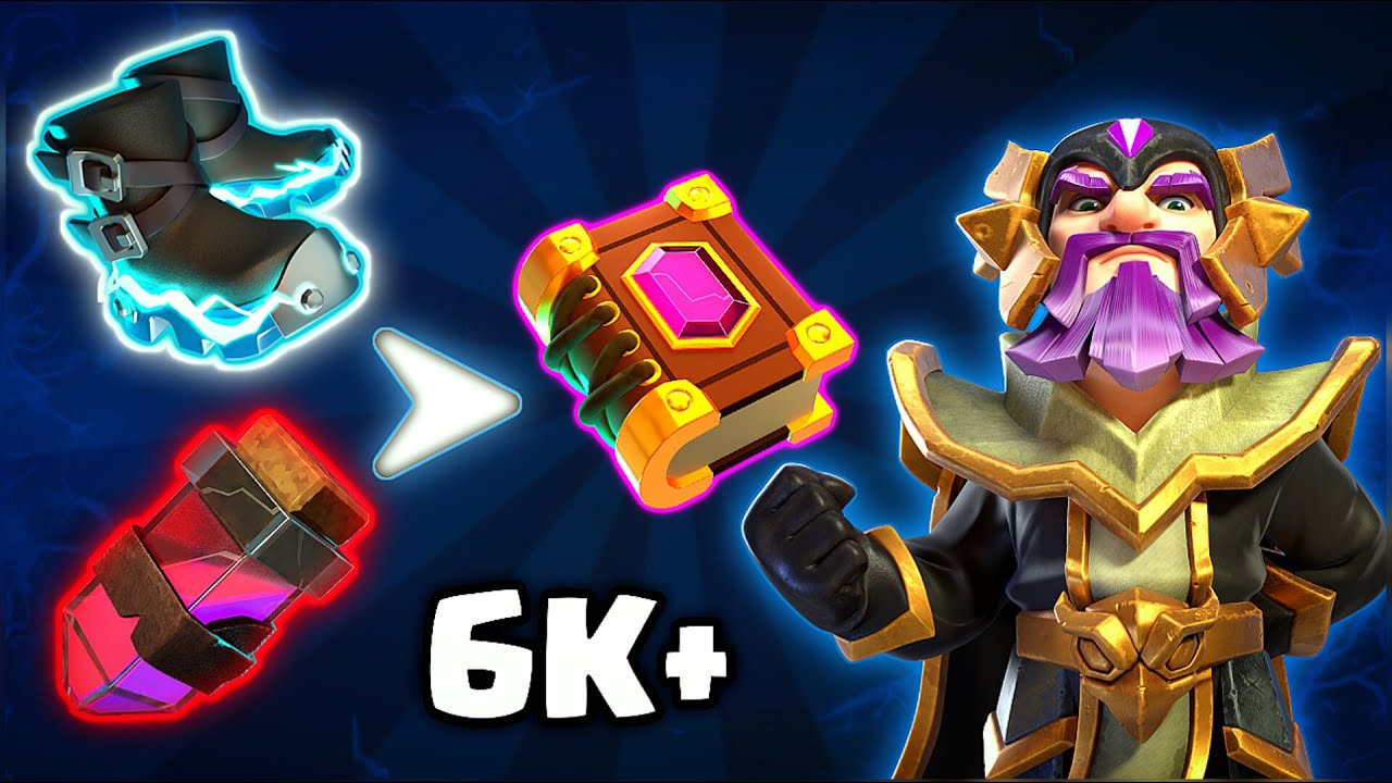 6k hit RC Charge With ELECTRO BOOT +12 invisible spell | Root Rider Attack strategy [clash of clans]