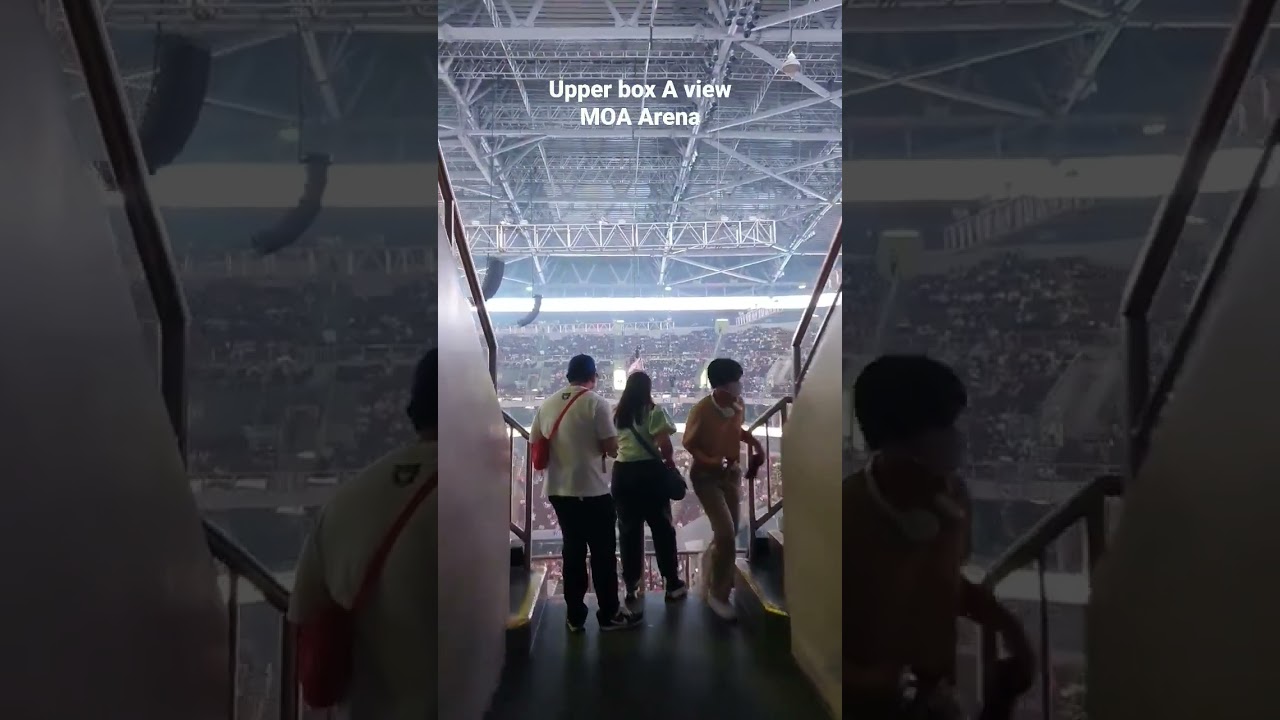 Upper box A 405 view MOA Arena R to V in Manila #RtoVinMNL2023 #RtoV #RedVelvet #kpop #MOAArena