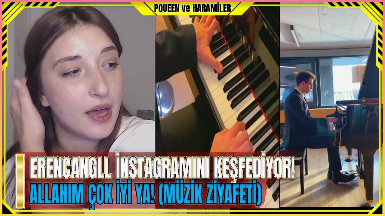 Pqueen - Erencangll ile İnstagramda Müthiş Piyano Deneyimi İzliyor!