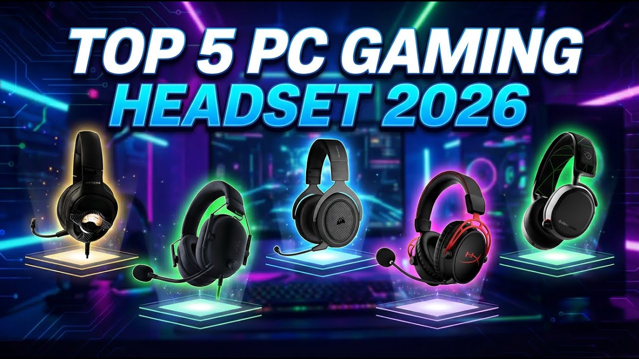 Top 5 PC Gaming Headsets 2026