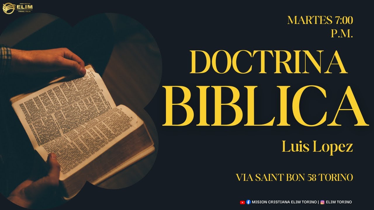 SERVICIO DE DOCTRINA BIBLICA LOS ATRIBUTOS DE DIOS