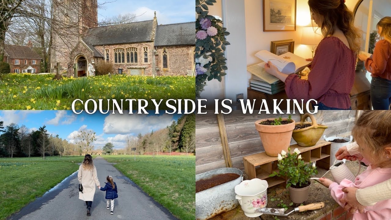 Daily Countryside Life in Early Spring | Mother's day, Gardening, Slow Living UK Vlog