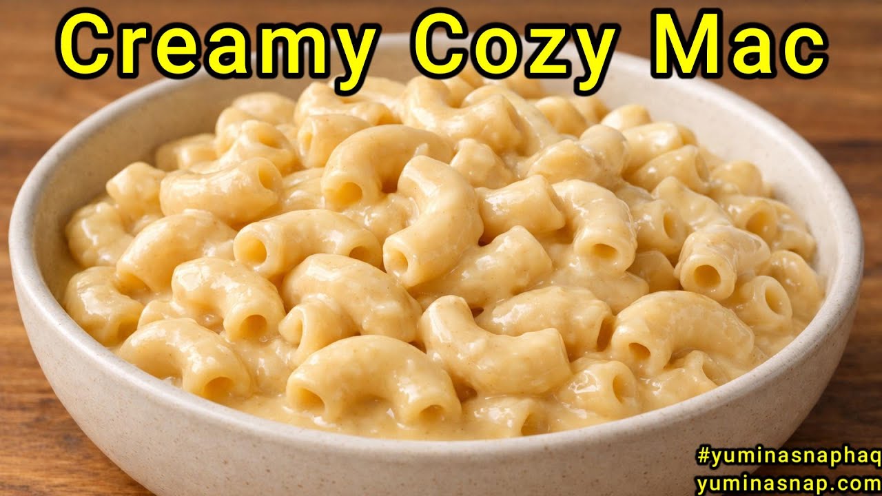 Creamy Cozy Vegan Mac & Cheese | Easy Comfort in a Bowl