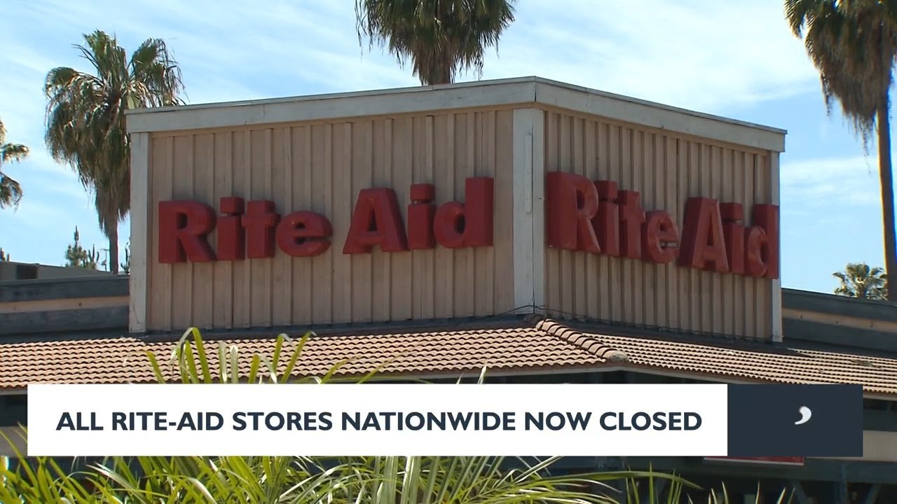 All Rite-Aid stores nationwide now closed