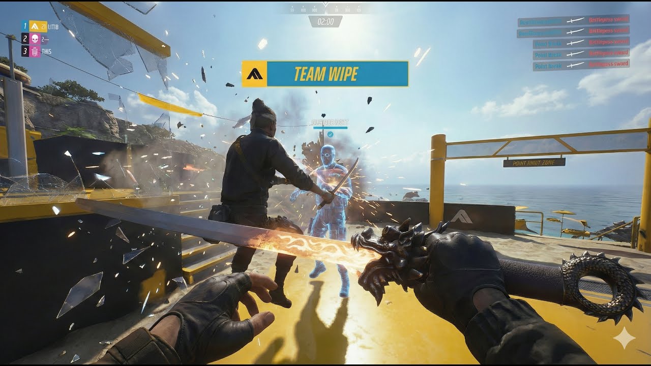 SWORD ONLY in The Finals Point Break Event