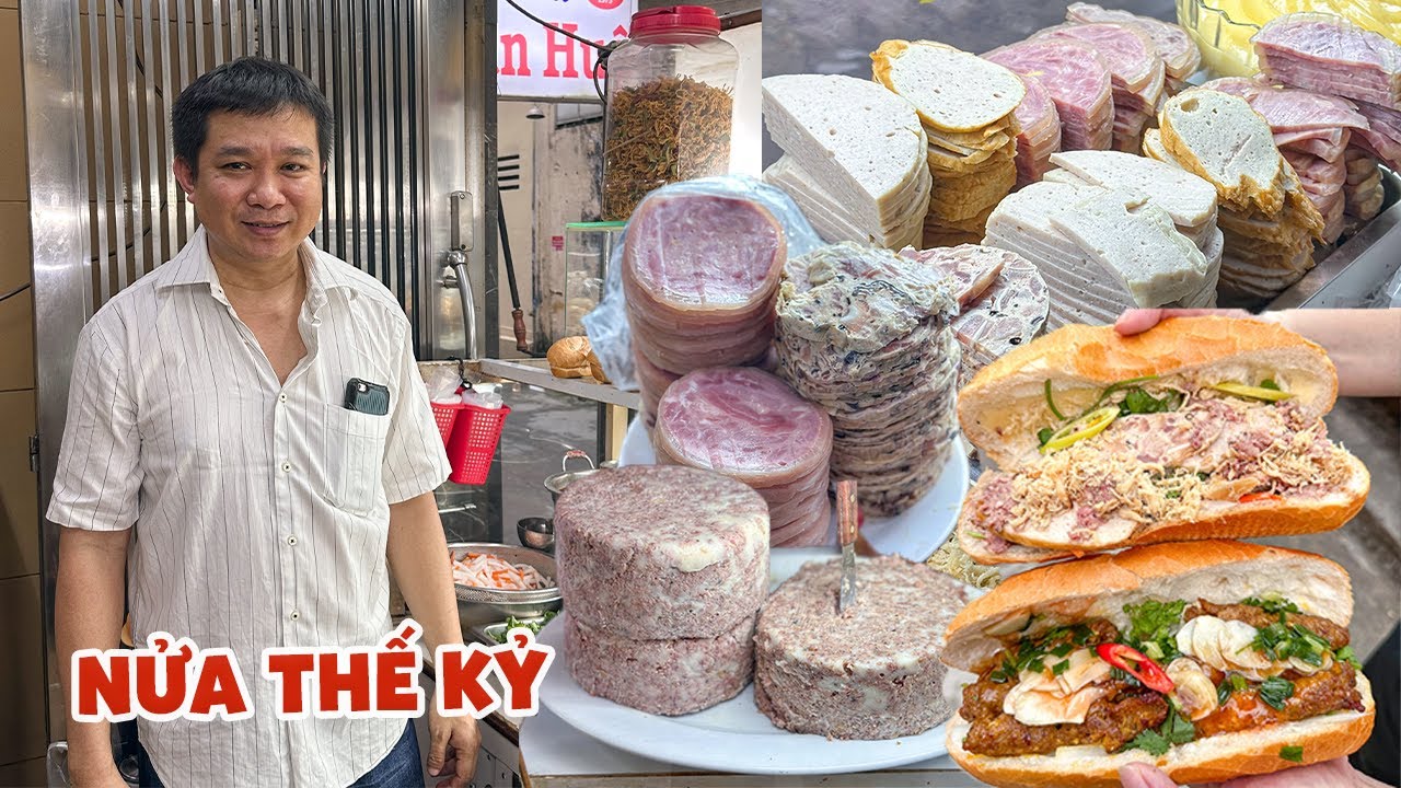 Nổi tiếng 50 năm tiệm Bánh Mì Patê BÍ QUYẾT GIA TRUYỀN 