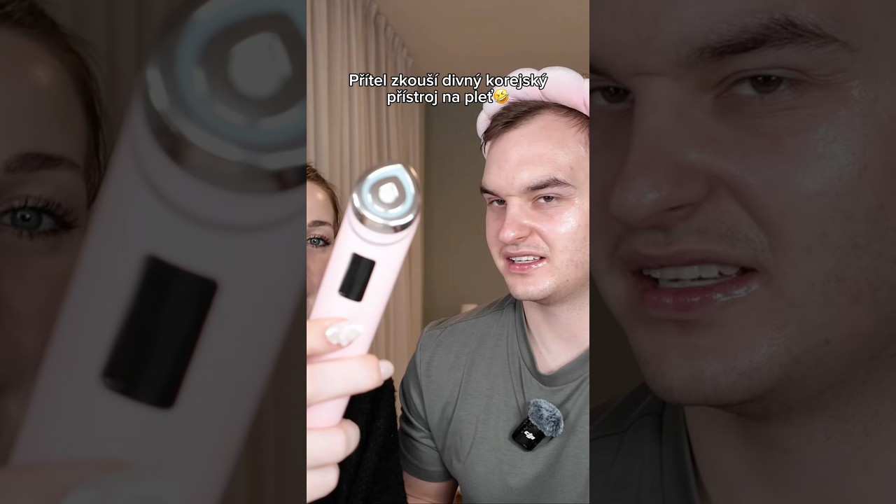 PŘÍTEL ZKOUŠÍ DIVNÝ KOREJSKÝ PŘÍSTROJ NA PLEŤ?!😱 