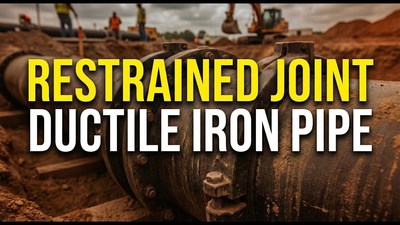 Restrained Ductile Iron Pipe: What It Is & Where to Use It
