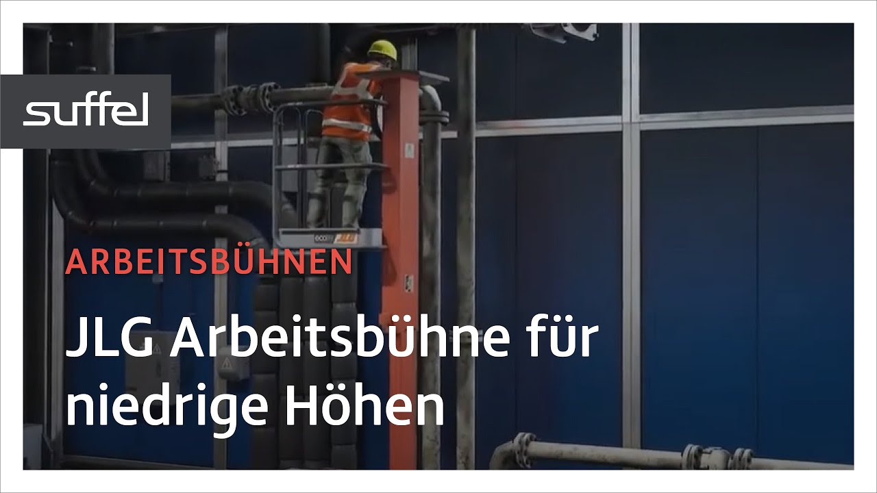 JLG Power Towers &ndash; ergonomische und sichere Arbeitsb&uuml;hnen f&uuml;r niedrige H&ouml;hen | Suffel F&ouml;rdertechnik