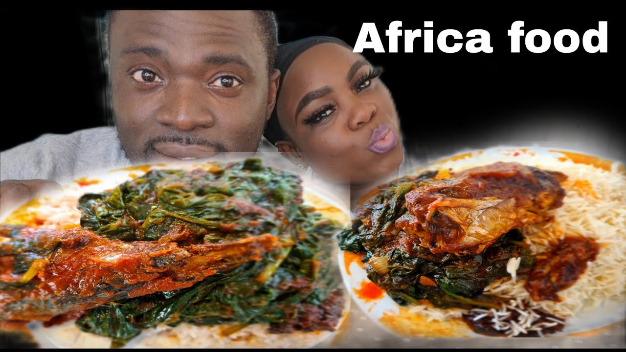 ASMR MUKBANG  SPINAT STEW WITH RICE AND FISH#EATINGSHOW#COUPLEEATINGCHALLENGE