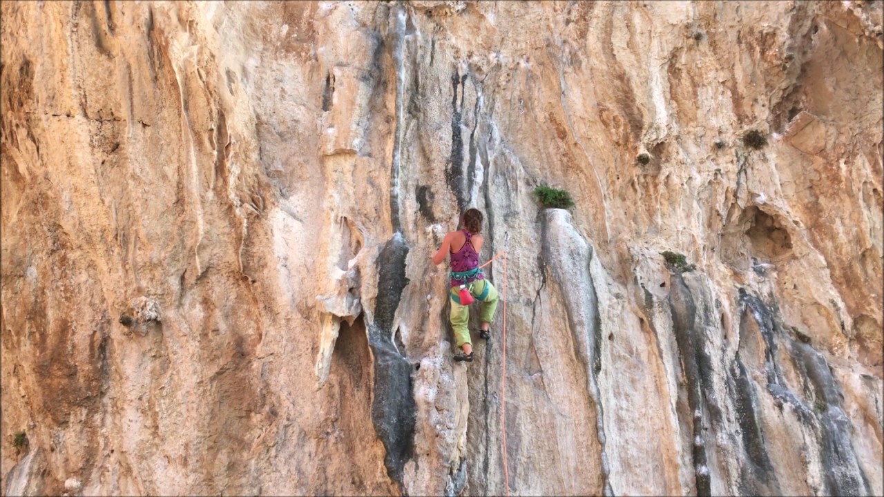 Themelina 7b+ Iannis Kalymnos