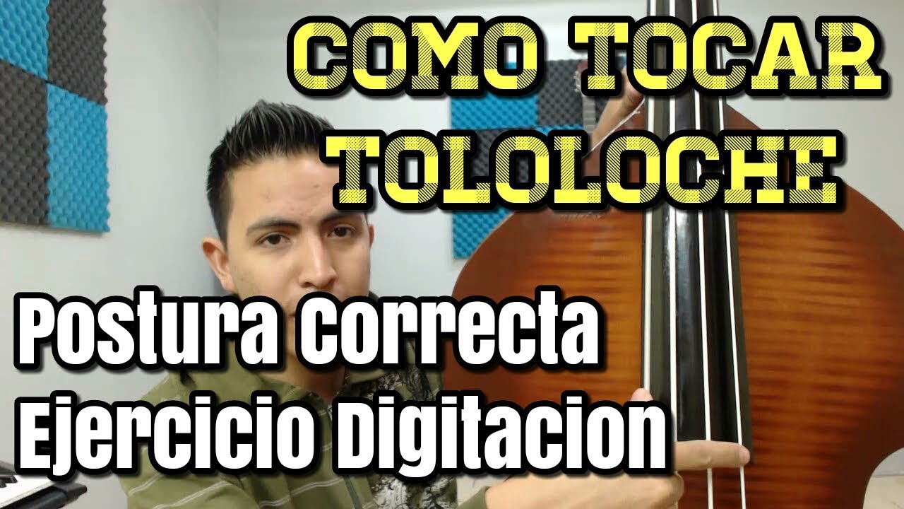 COMO TOCAR EL TOLOLOCHE 2 ( CONTRABAJO ) CLASES GRATIS - LEO MART