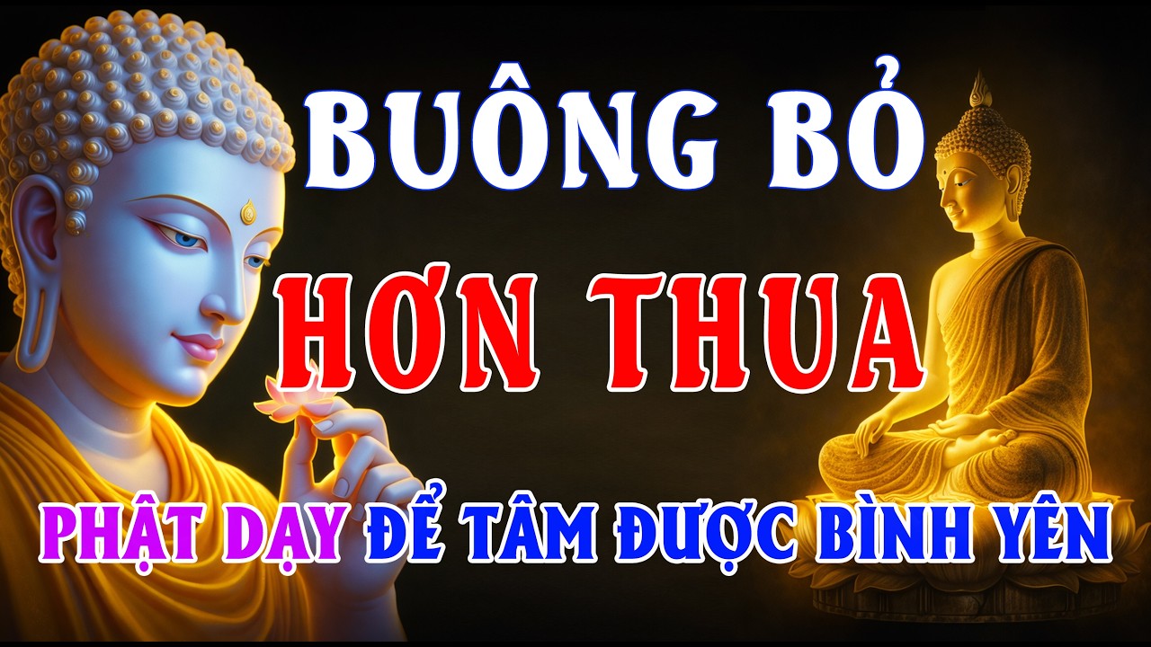 Buông Bỏ Hơn Thua – Bí Quyết Phật Dạy Để Tâm Được Bình Yên Và Cuộc Sống An Nhiên