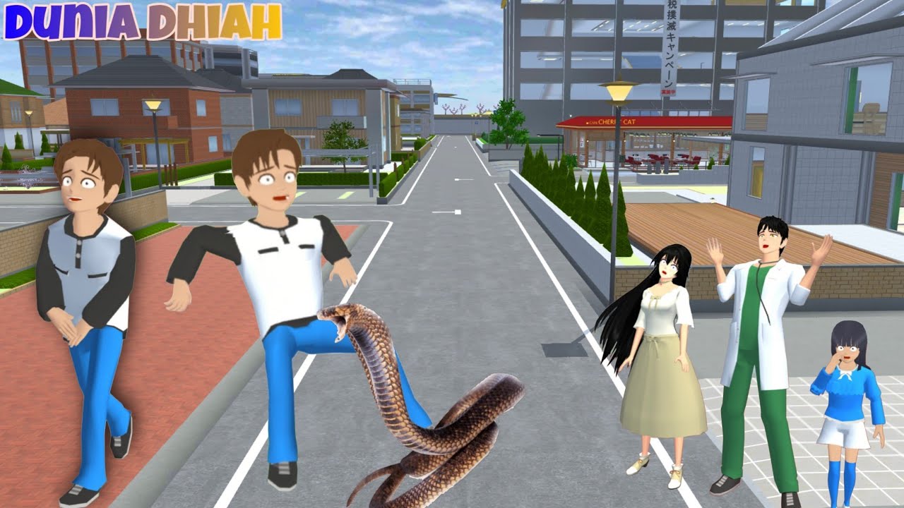 Yuta Panik Burung Nya Di Gigit Ular Haru Di Sunat Lagi 😱 | Sakura School Simulator