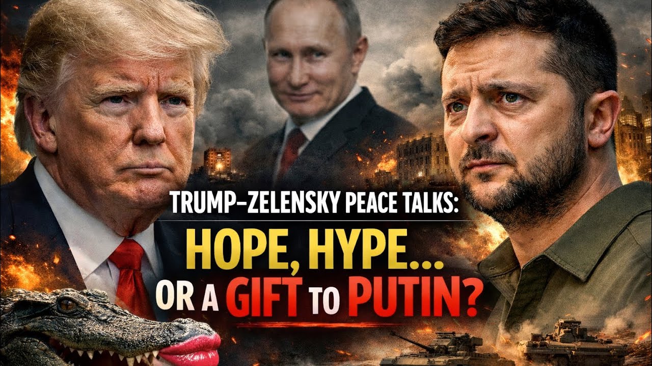 Trump–Zelensky Peace Talks: Hope, Hype — or a Gift to Putin?