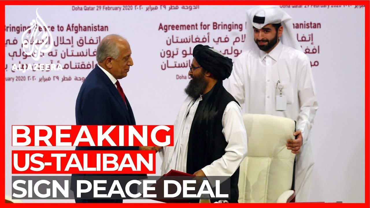 Afghanistan's Taliban, US sign peace deal