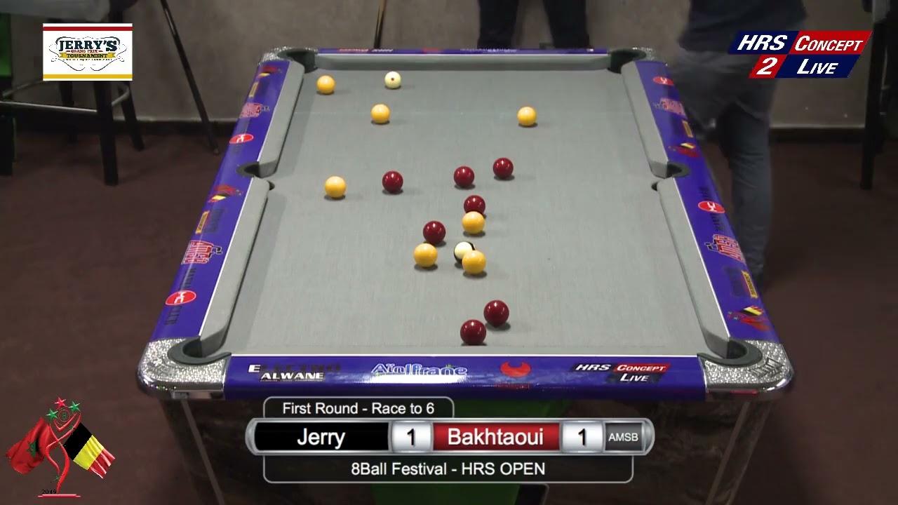 Jerry Saucez vs Ayoub Bakhtaoui - Festival 8Ball (HRS Open)