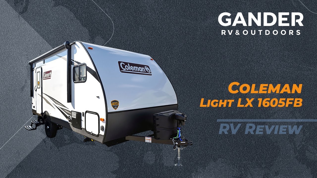 2020 Coleman Light LX 1605FB, the couple's getaway RV