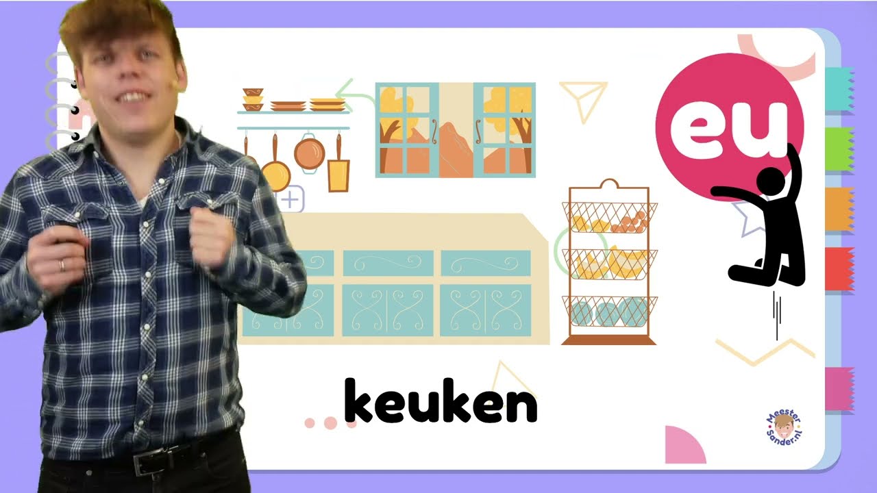 Letter van de week - EU - Bewegend leren met Meester Sander