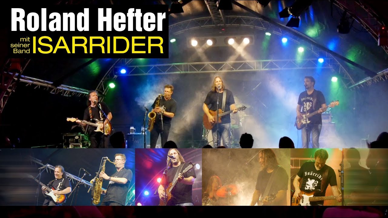Roland Hefter mit seiner Band Isarrider LIVE!