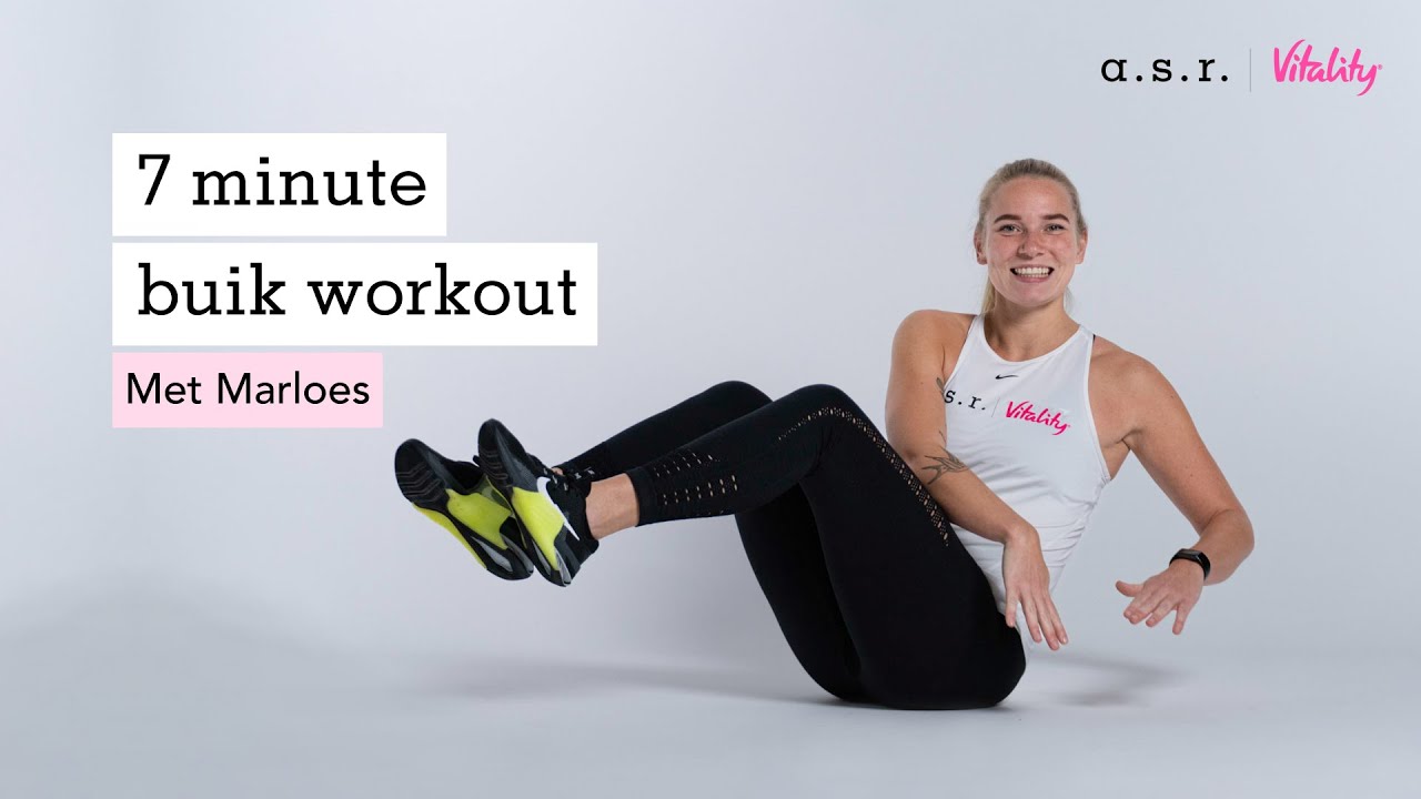 Buikspieren trainen: 7 minute workout - Russian twist, leg raises en plank dips 🥵 | ab workout