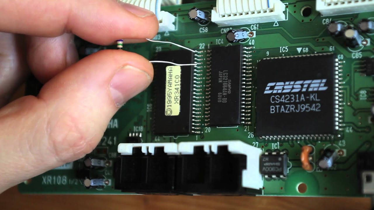 Circuit Bending a Yamaha SU-10