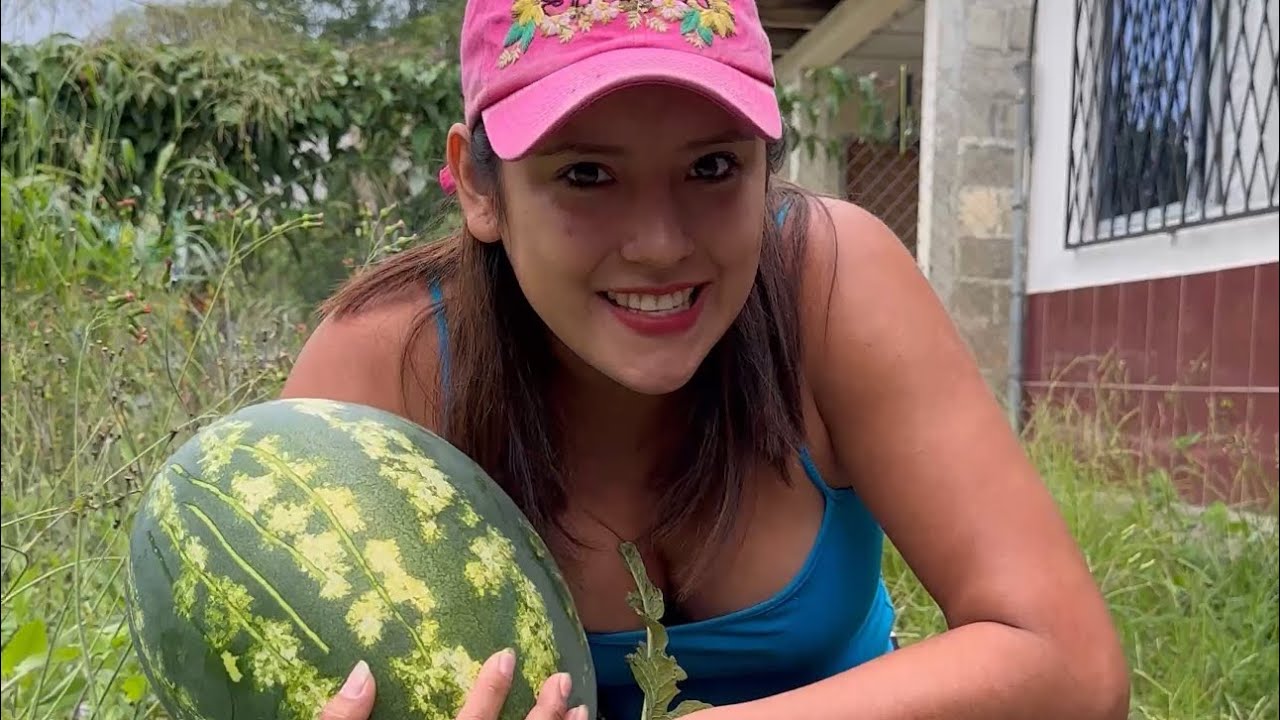 Coseche Sandías en la Finca sin Sembrarlas 😱 ~ Saida ZC ~ 💚
