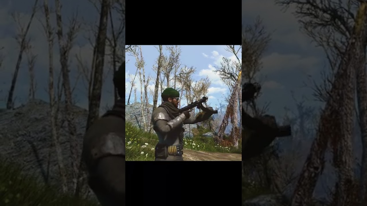 Fallout 4 New Weapon Mods PC - AnotherOne PPS 43 Third Person 