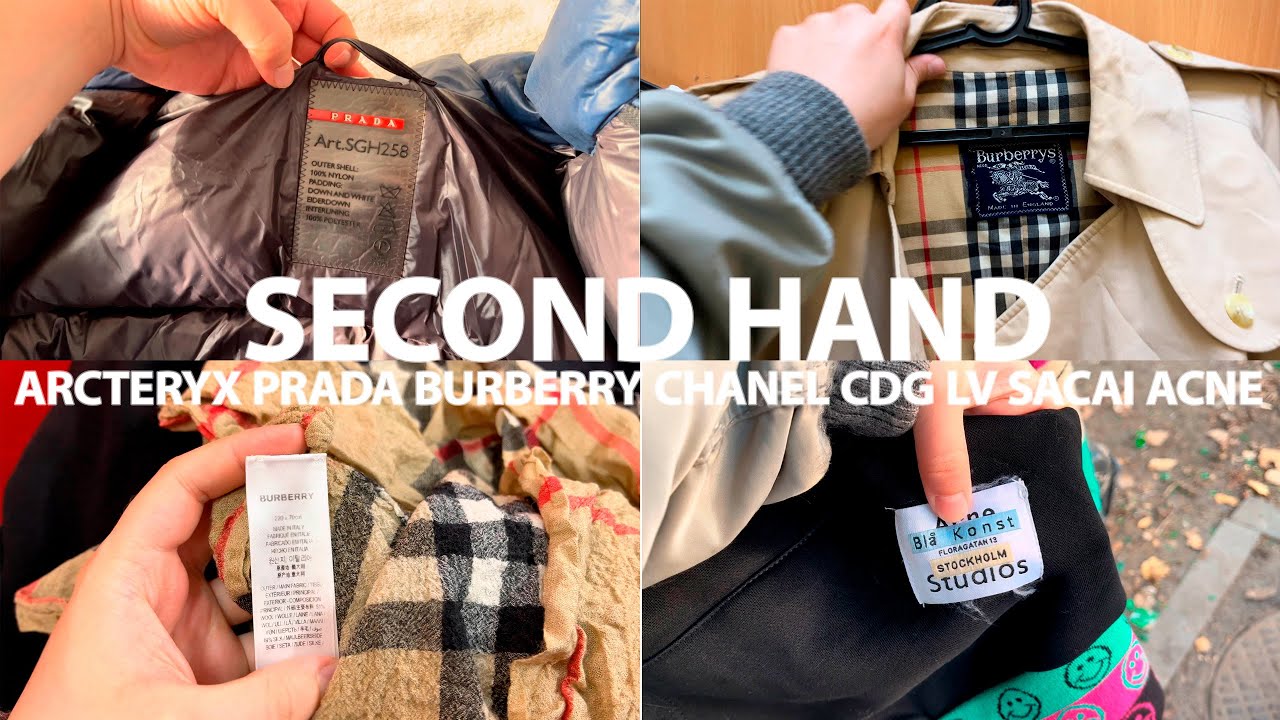 что можно найти в СЕКОНД-ХЕНДЕ осенью в 2025?🍂🍁 Куча брендов за копейки,люкс и винтаж💎BURBERRY,PRADA