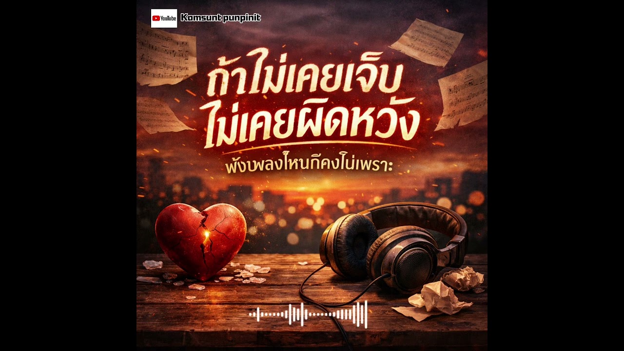 ถ้าไม่เคยเจ็บไม่เคยผิดหวัง ฟังเพลงไหนก็คงไม่เพราะ