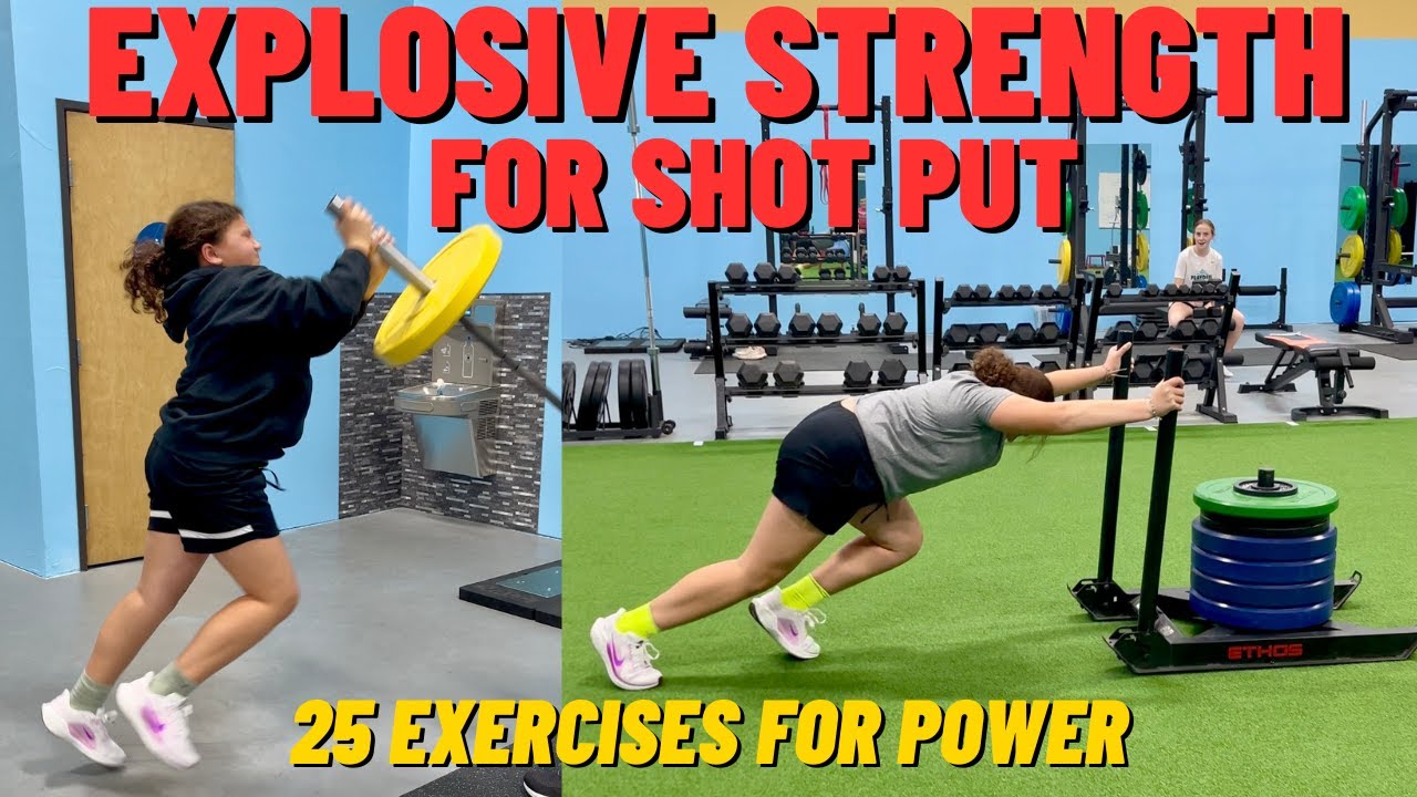 Explosive Strength Training Exercises For Shot Put | PowerLux Fitness