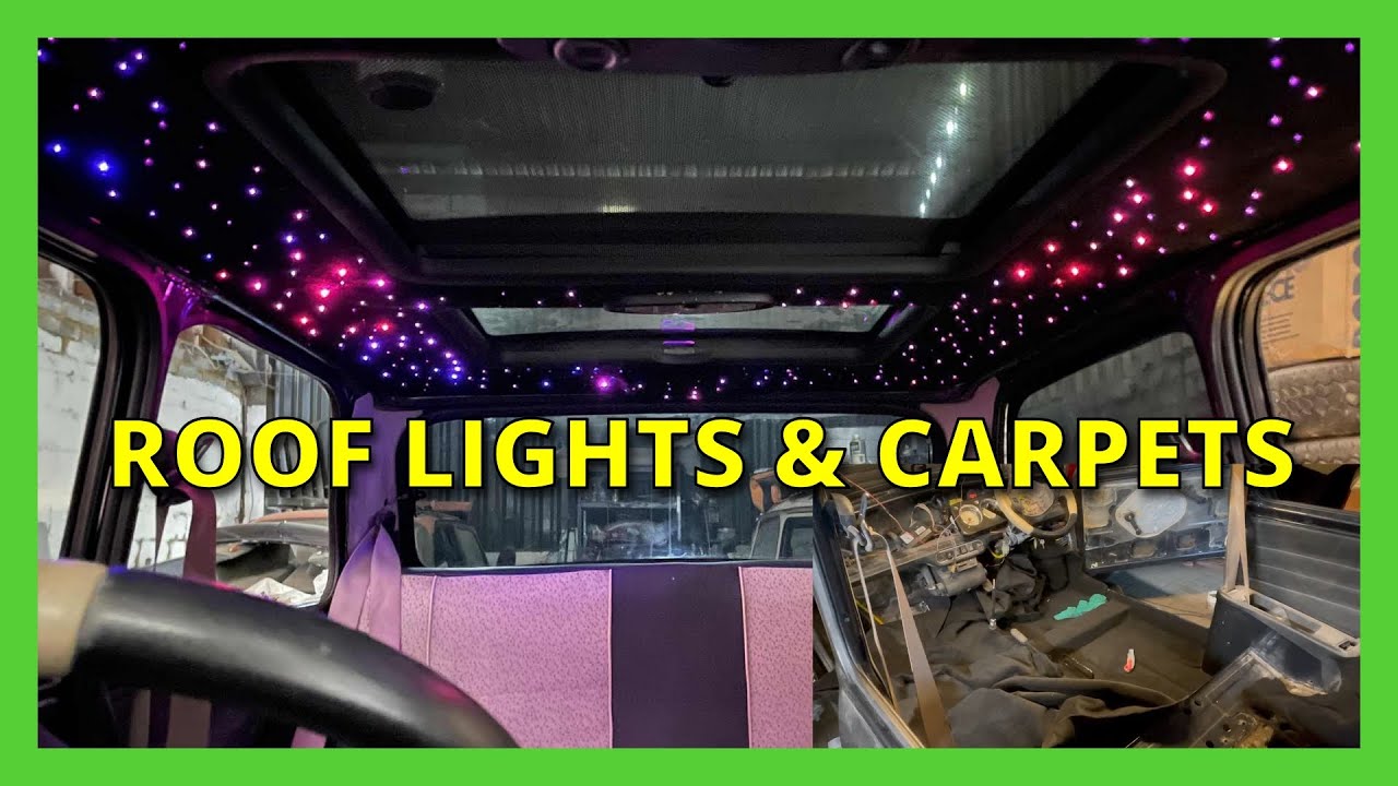 CLASSIC MINI MPI RESTORATION - STARLIGHT HEADLINING EP13