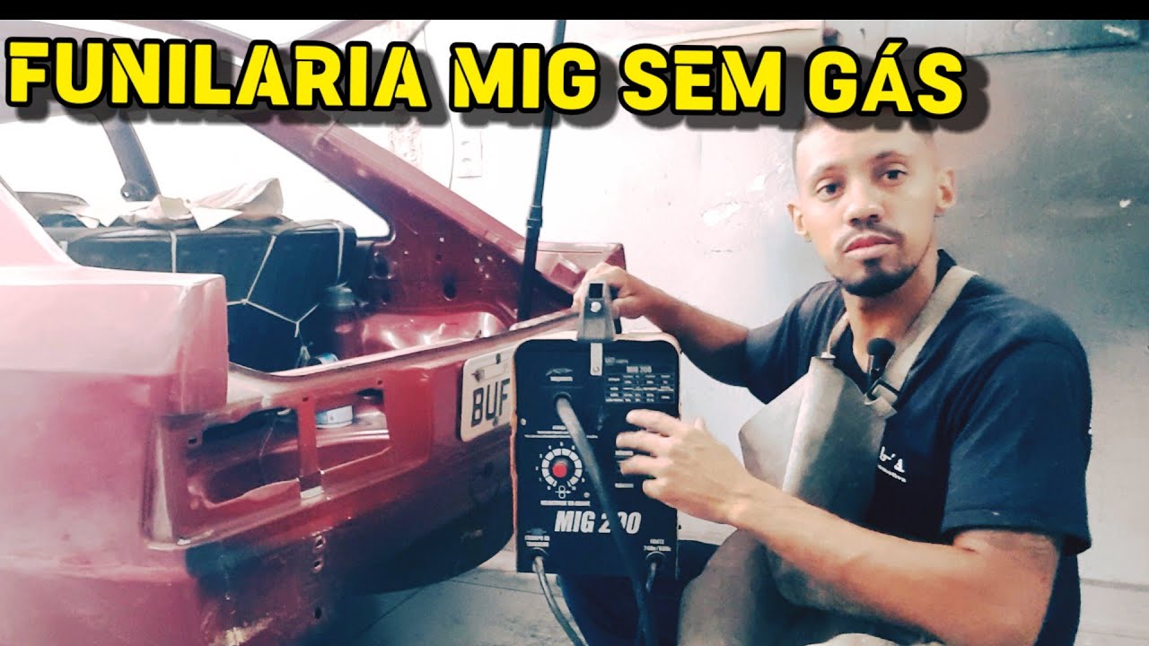 Funilaria automotiva com mig sem g&aacute;s