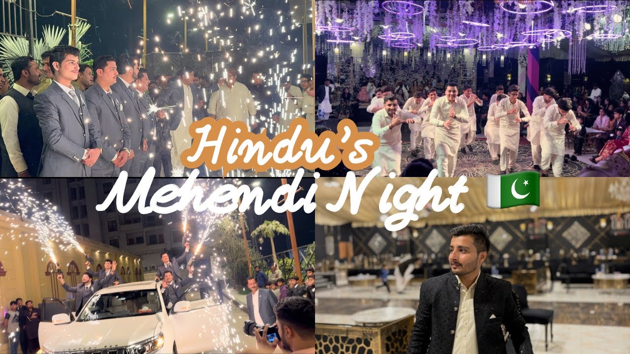 HINDUS MEHNDI NIGHT IN PAKISTAN 🇵🇰 | KHATWANI RECEPTION | Anand khanwani official