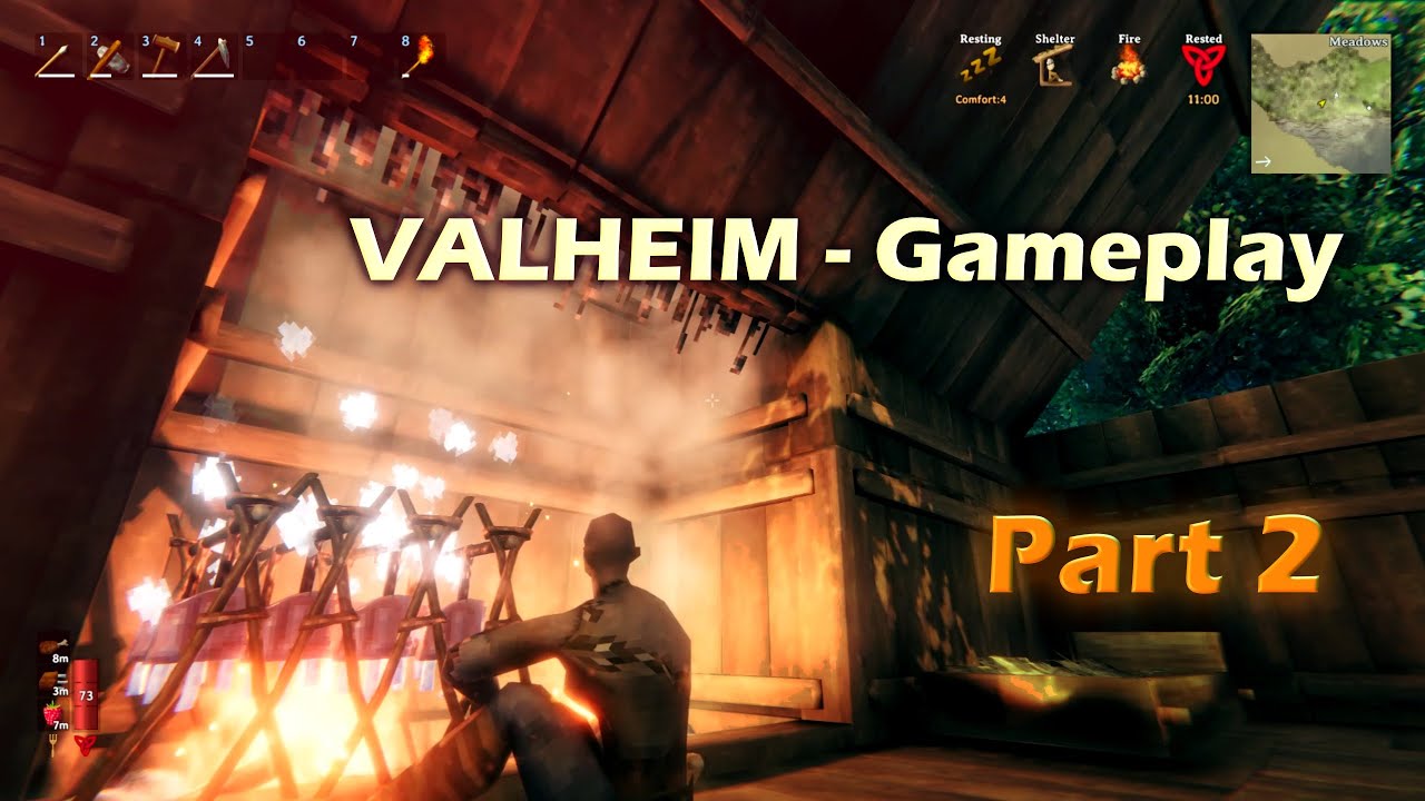VALHEIM - Gameplay Part 2 (no commentary)