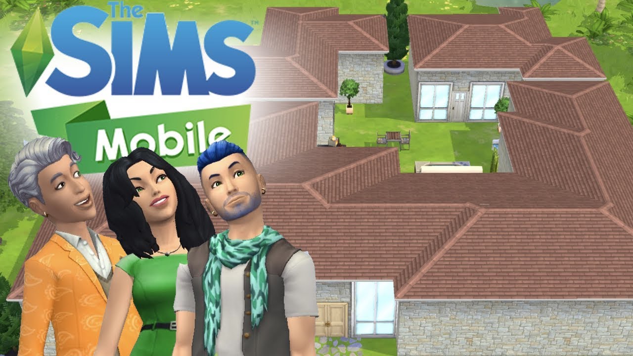 The Sims Mobile - Massive House Speed Build/Remodel - Keeping Up with Cody