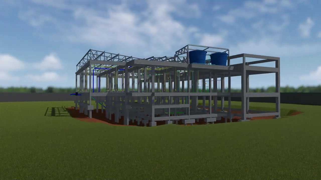 Escola em Dois Vizinhos - PR (Projetos Complementares em BIM)