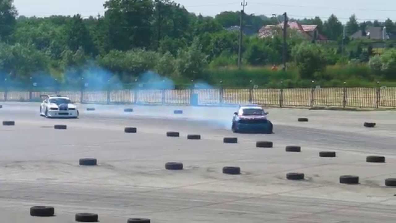 Drift Competition BMW e30 drift w parach Kalisz 1080p 60kl/s