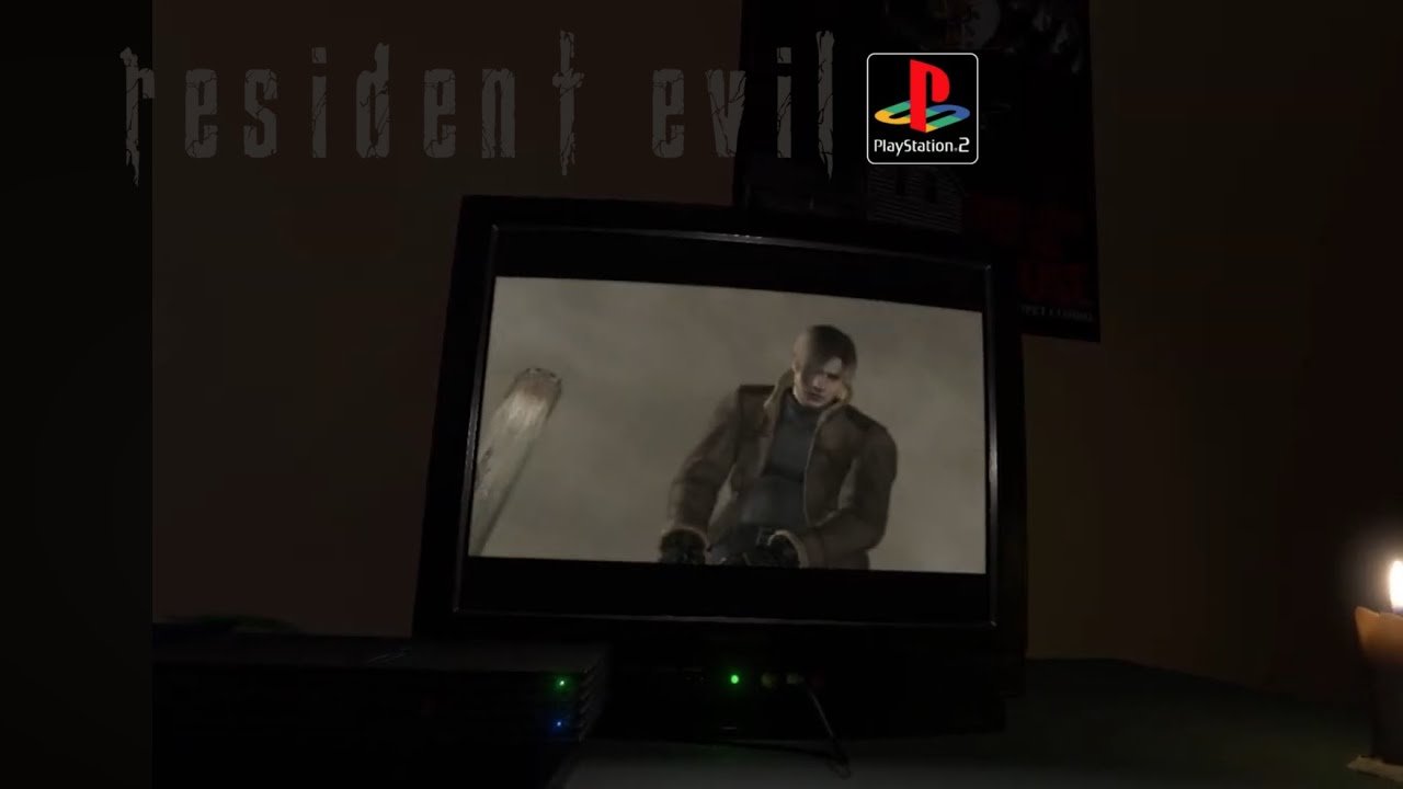 Resident Evil 4 On PS2 VR 2005 Game Night!