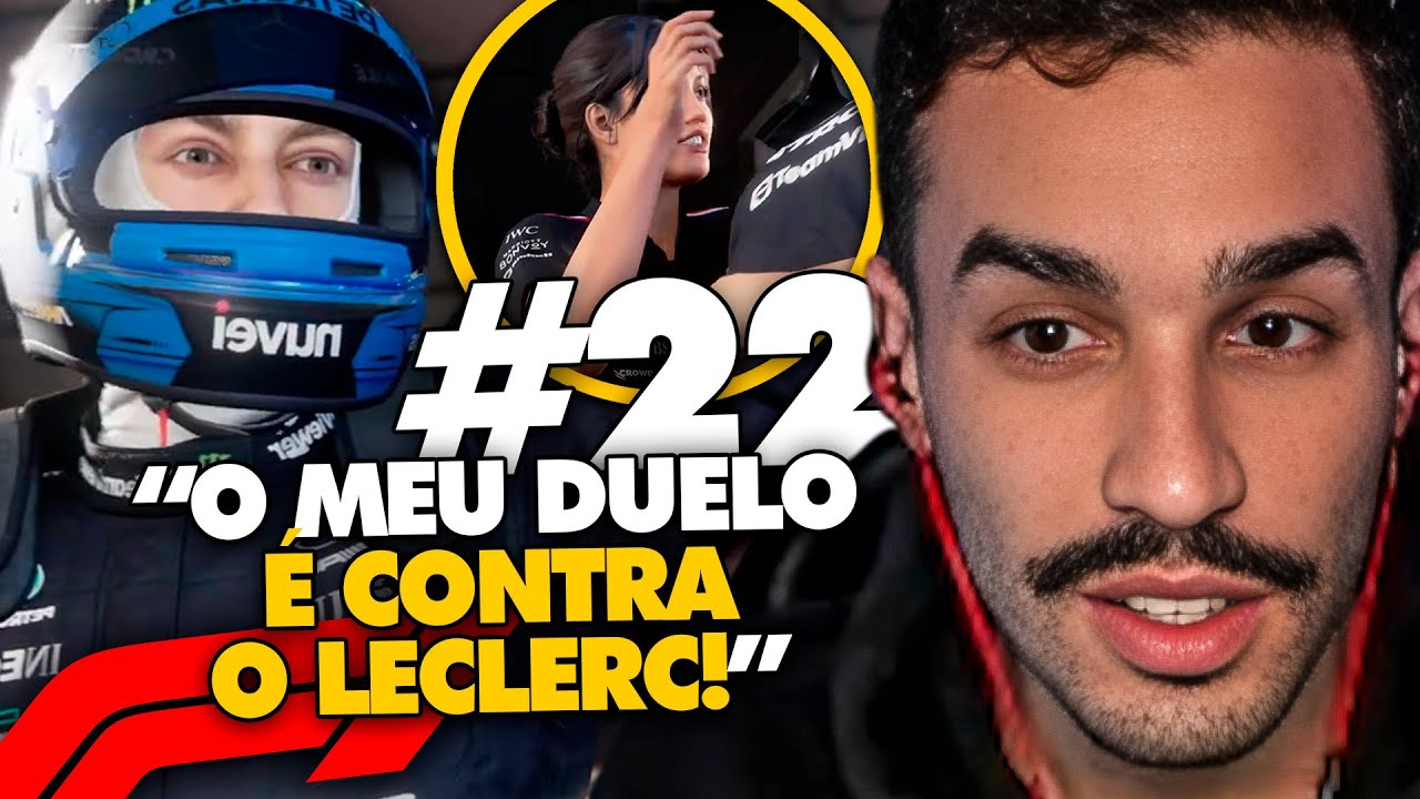 O GP DO BRASIL É UM ABSURDO! GRAND PRIX DE SÃO PAULO! Modo Carreira F1 23 - #22 | Clipes do Stag