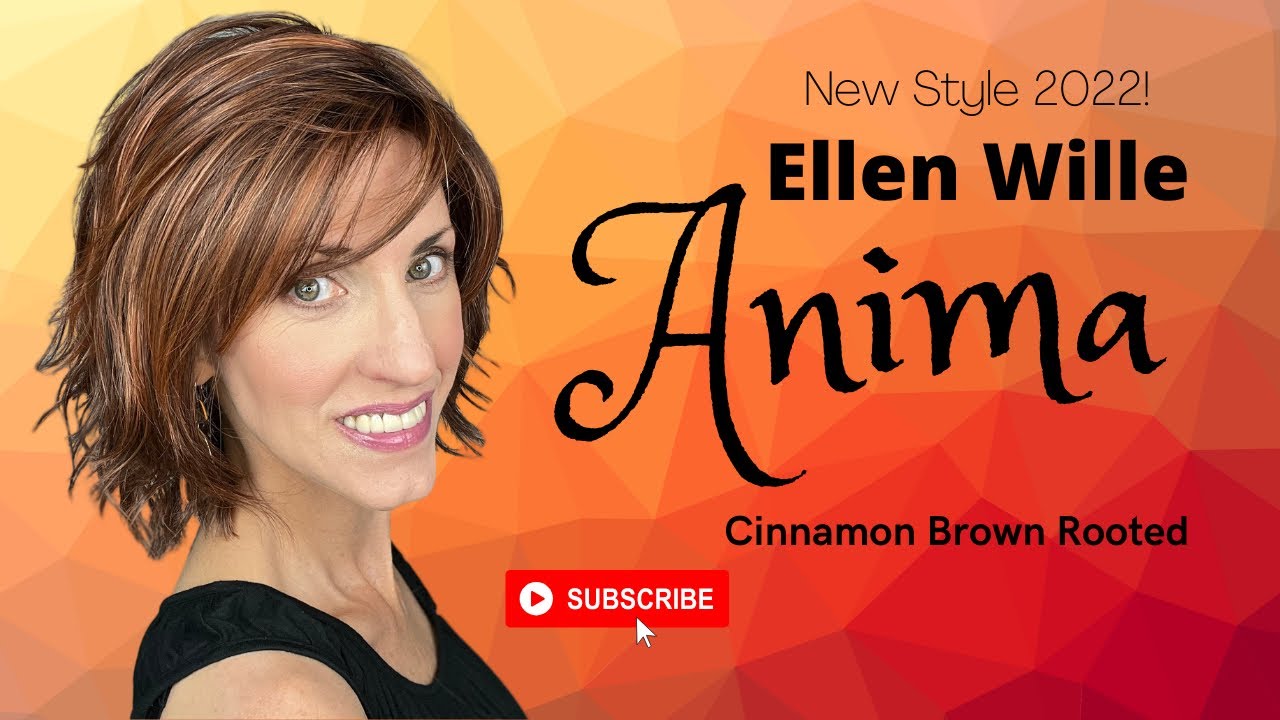 Ellen Wille ANIMA Cinnamon Brown Rooted Wig Review! New for 2022!