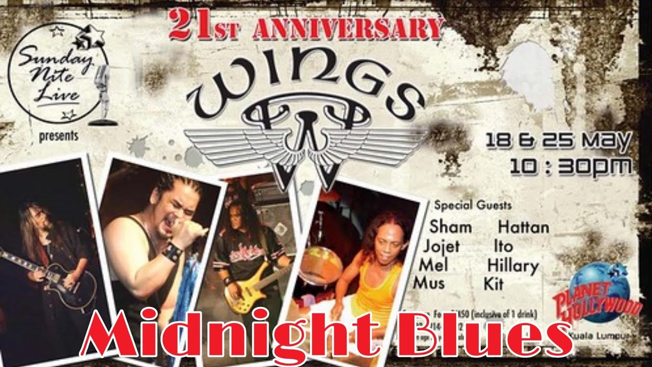 Midnight Blues - Wings (LIVE) feat ITO at Planet Hollywood