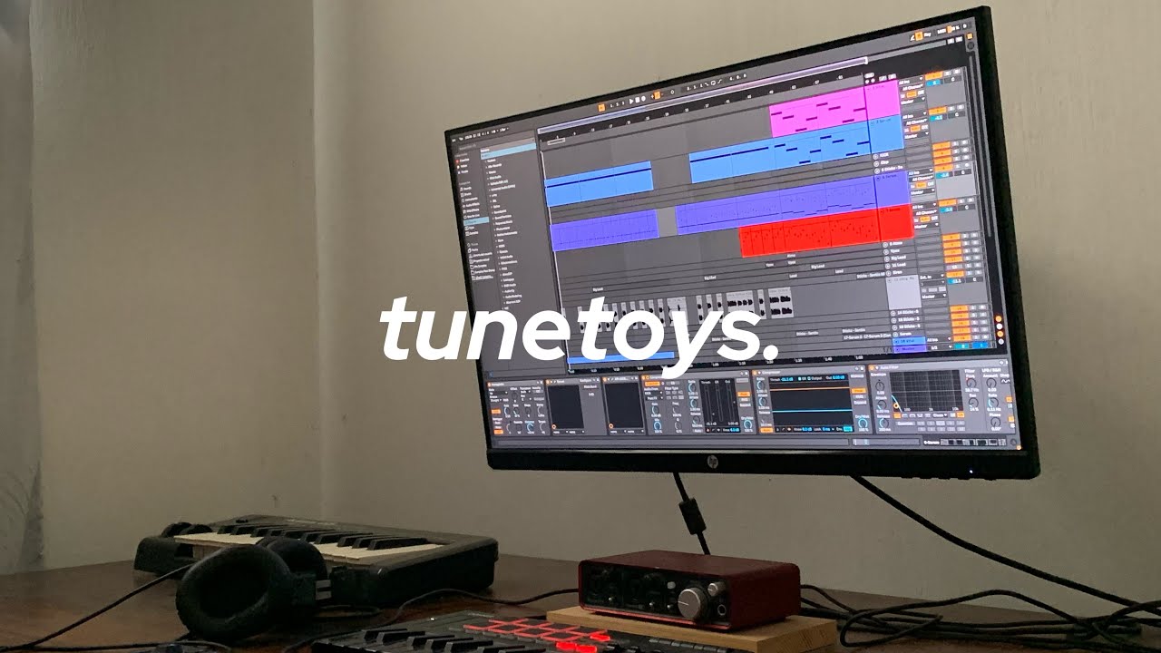Future Rave Track | Ableton Studio Session (TUNETOYS STUDIO)