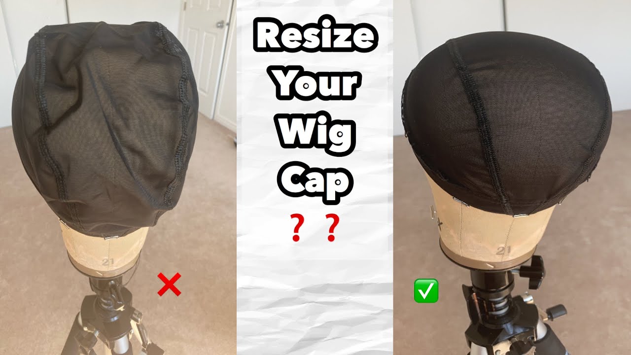 Resize Your Wig Cap/ For Small Heads/Transfer Measurements (STEP BY STEP)