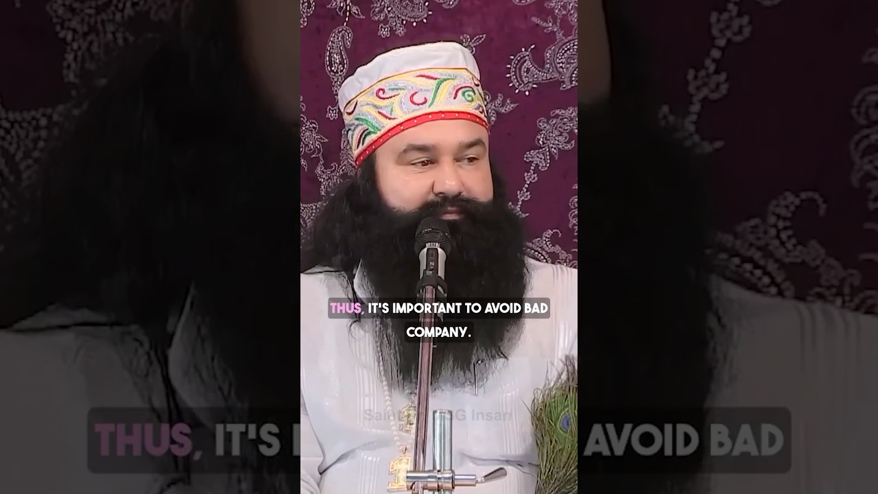 The Importance of Good Company | Spiritual Wisdom by St. Gurmeet Ram Rahim Singh Ji Insan  #shorts
